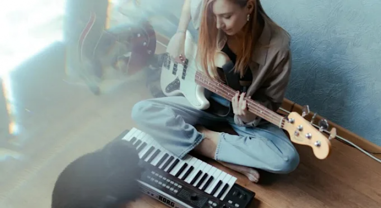 I will create an instrumental jingle, intro, background music