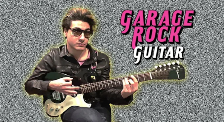 I will record dirty garage rock and punk guitar