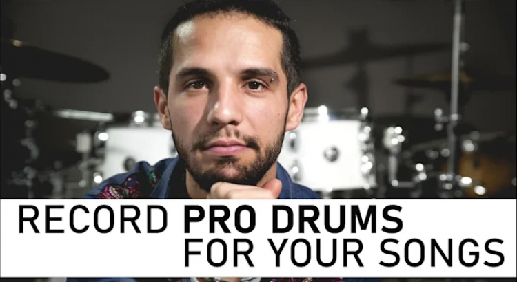 I will record a killer professional acoustic drum track for you