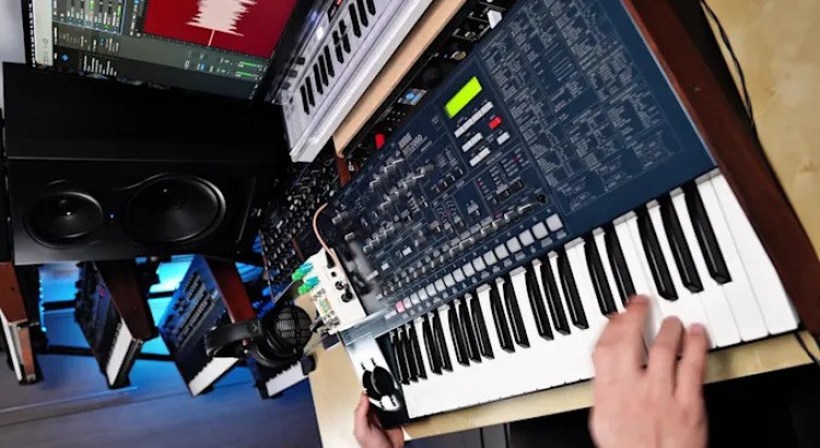 I will record vintage or modern synths for your project