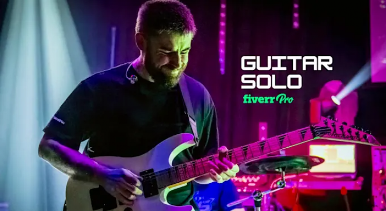 I will record a professional guitar solo on your song in any style