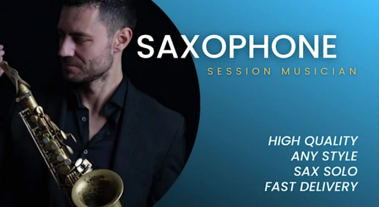 I will record saxophone or clarinet parts in any styles any sax