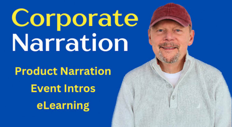 I will deliver your corporate narration voice over