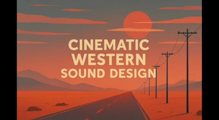 I will design atmospheric western electric guitar soundscapes