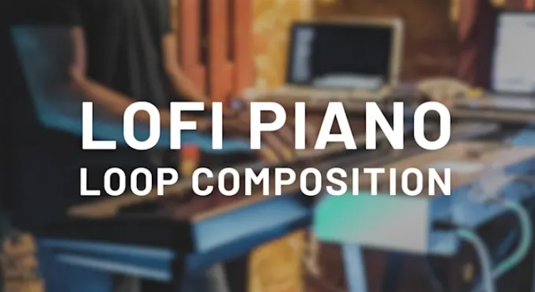 I will create a piano loop for your lofi beat
