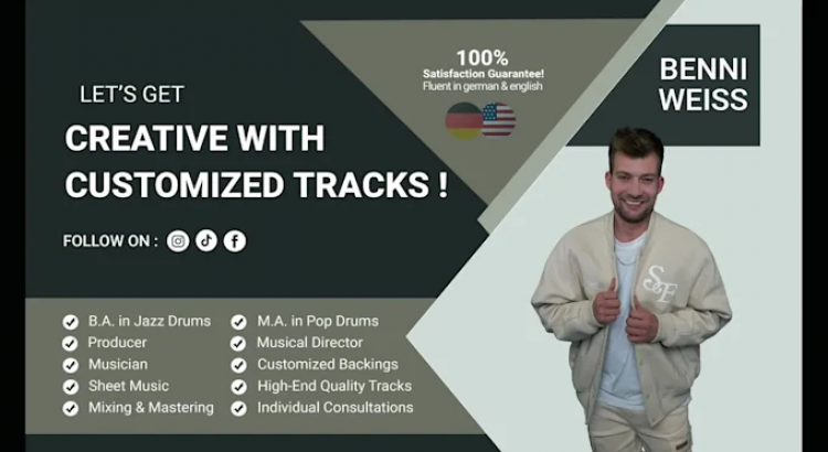 I will create instrumentals and backing tracks of any song you want