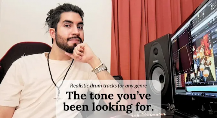 I will create a realistic drum track for your cover or song