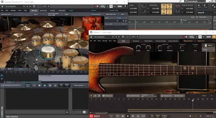 I will provide you with a realistic backing track for your cover