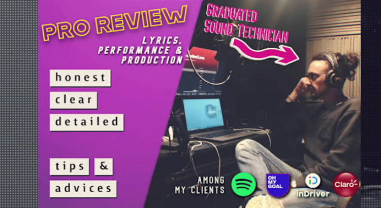 I will review your demo song and provide advice, single ep or album