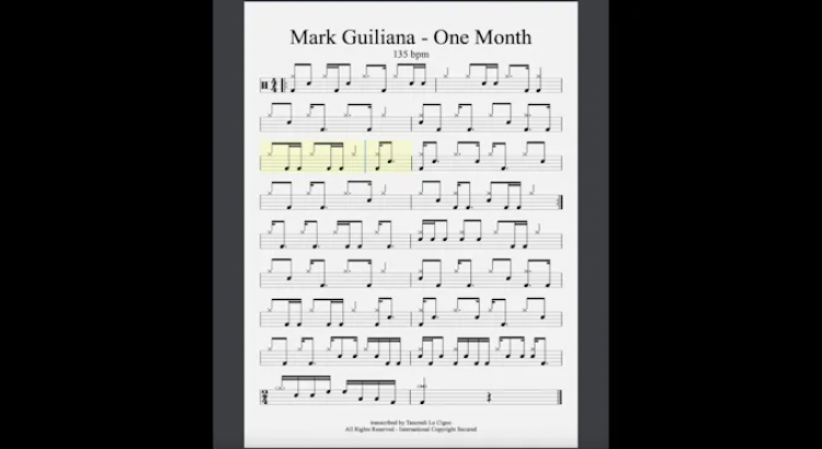 I will transcribe and write the sheet music for any drummer or drum part