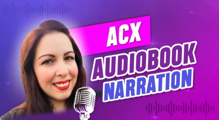 I will be your audiobook narrator for acx audible