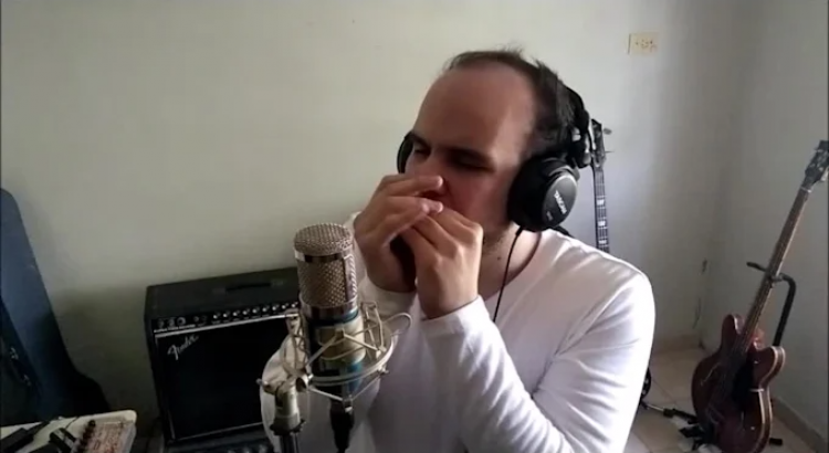 I will record soulful blues harmonica for your song