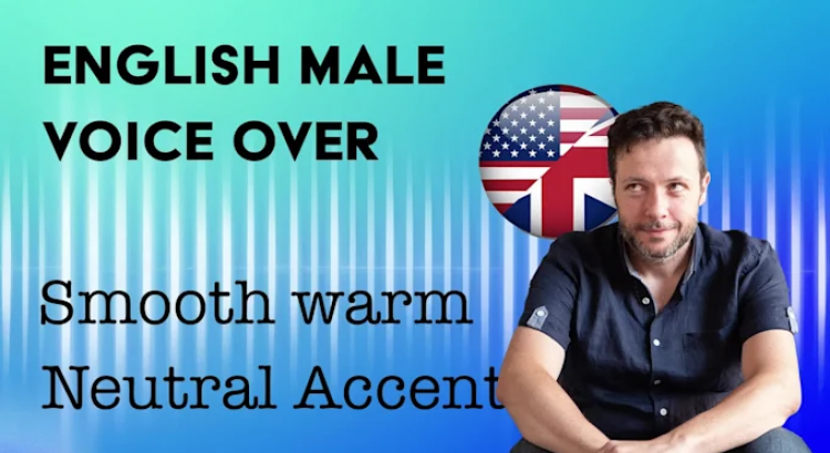 I will provide fast, professional, and high quality male voice over
