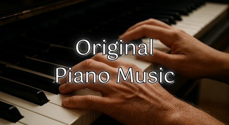 I will compose original relaxing piano music for meditation