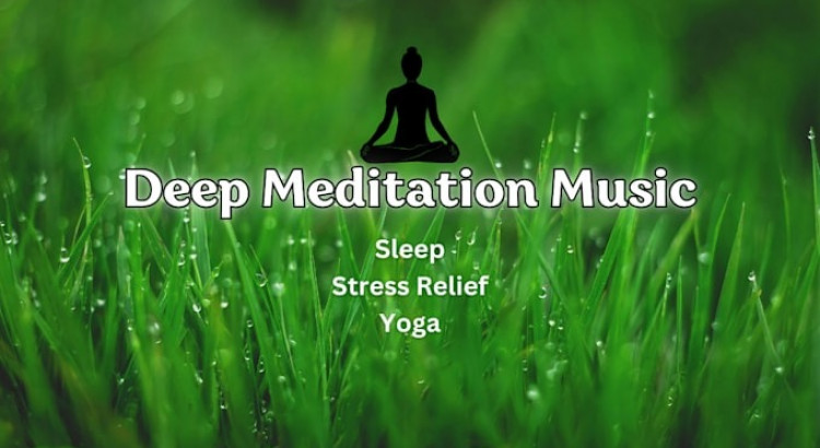 I will create deep meditation music for stress relief