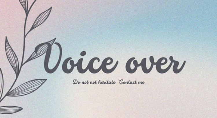 I will provide a professional female french voice over