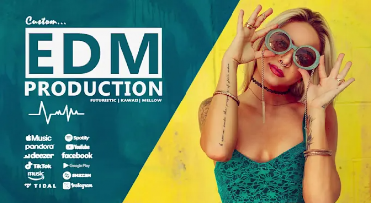 I will produce ghost edm music beats