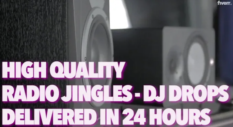 I will produce 3 radio sweepers, drops with fx in 24 hours