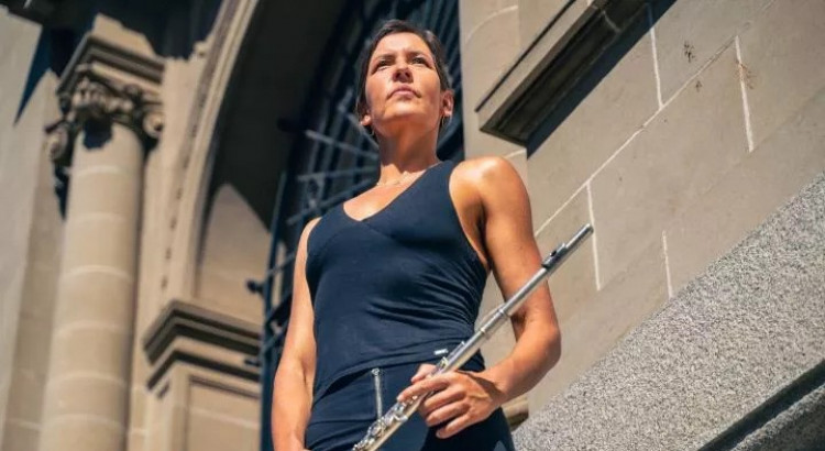 I will Professional contemporary flute - I record on slide flute, standard flute