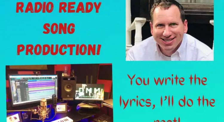 I will Record Radio Ready Song Using Your Lyrics