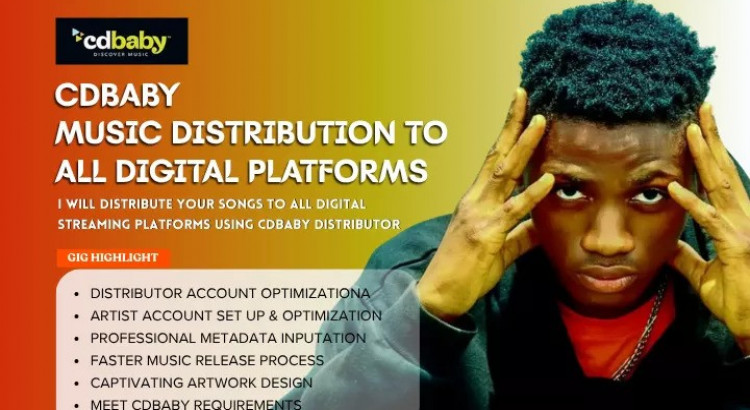 I will I will upload, submit and distribute your songs to all streaming platform