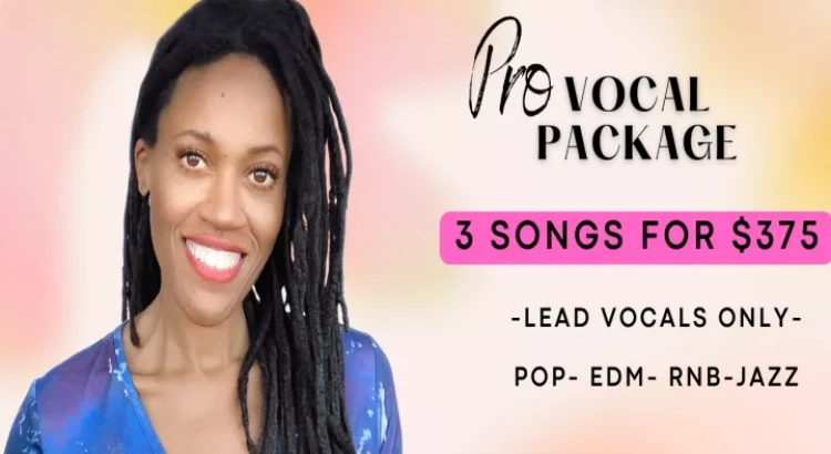 I will Vocal Bundle Pro- 3 songs